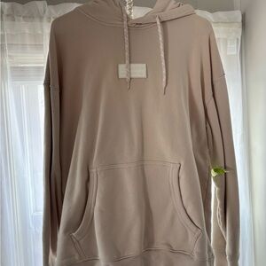Adidas Men's Beige Hoodie Sweater